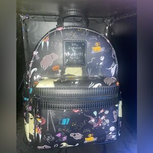 Loungefly Nightmare Before Christmas All Over Print Mini backpack